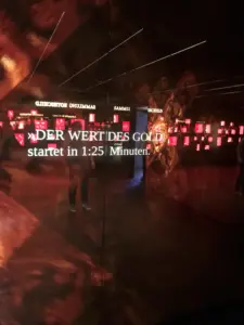 Goldkammer Museum Frankfurt am Main Medientechnik LED Video Wall von PRO VIDEO GmbH