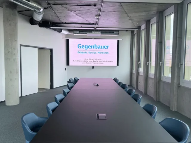 Gegenbauer I Meeting Room I Medientechnik I Pro Video 2