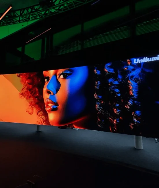 Installierte LED-Videowand von PRO VIDEO im Frauenhofer-Institut – Medientechnik auf höchstem Niveau