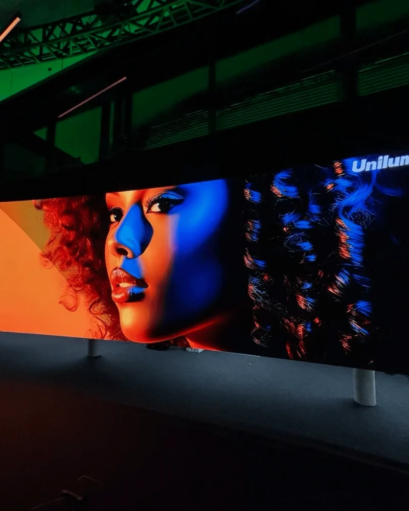 Installierte LED-Videowand von PRO VIDEO im Frauenhofer-Institut – Medientechnik auf höchstem Niveau