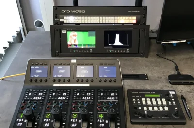 PRO VIDEO GmbH: Kamerasteuerung mit RCPs und Messtechnik im Fernsehstudio der Hochschule Magdeburg-Stendal