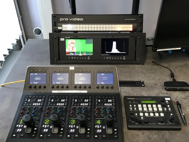 PRO VIDEO GmbH: Kamerasteuerung mit RCPs und Messtechnik im Fernsehstudio der Hochschule Magdeburg-Stendal